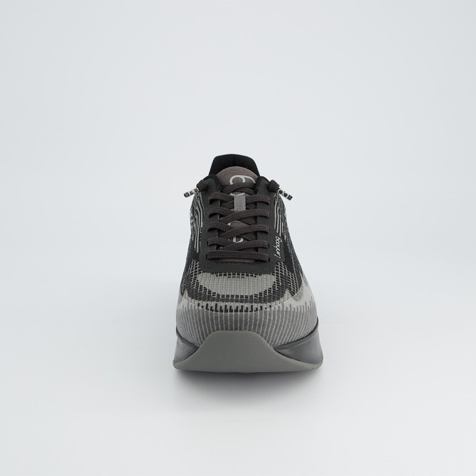 tenhaag wavehaag - Schwarz / Grau, gemustert - Frontansicht