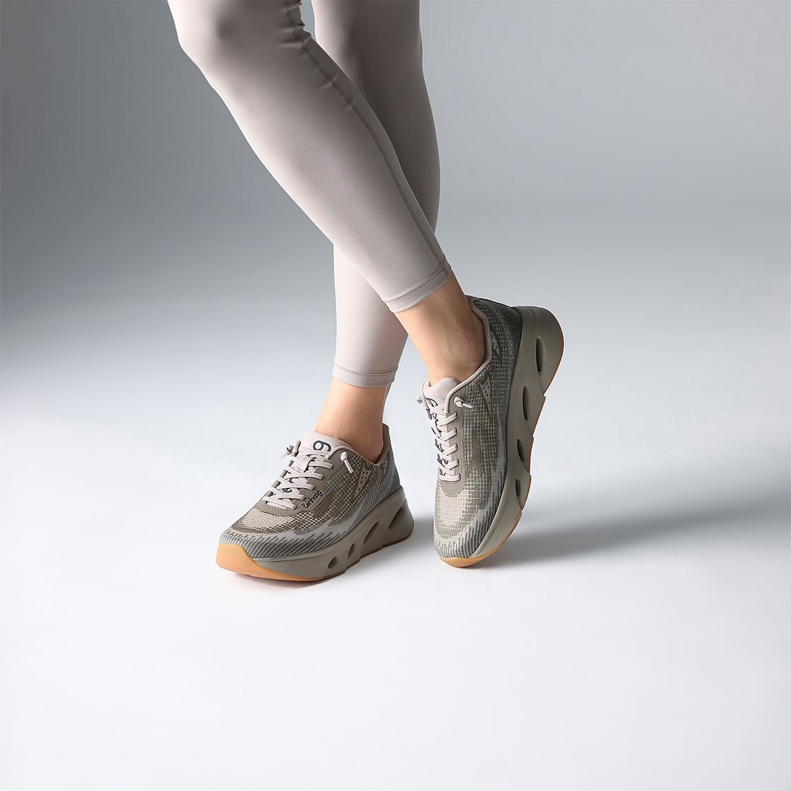 tenhaag wavehaag - Braun / Grau, gemustert - Sonderbild