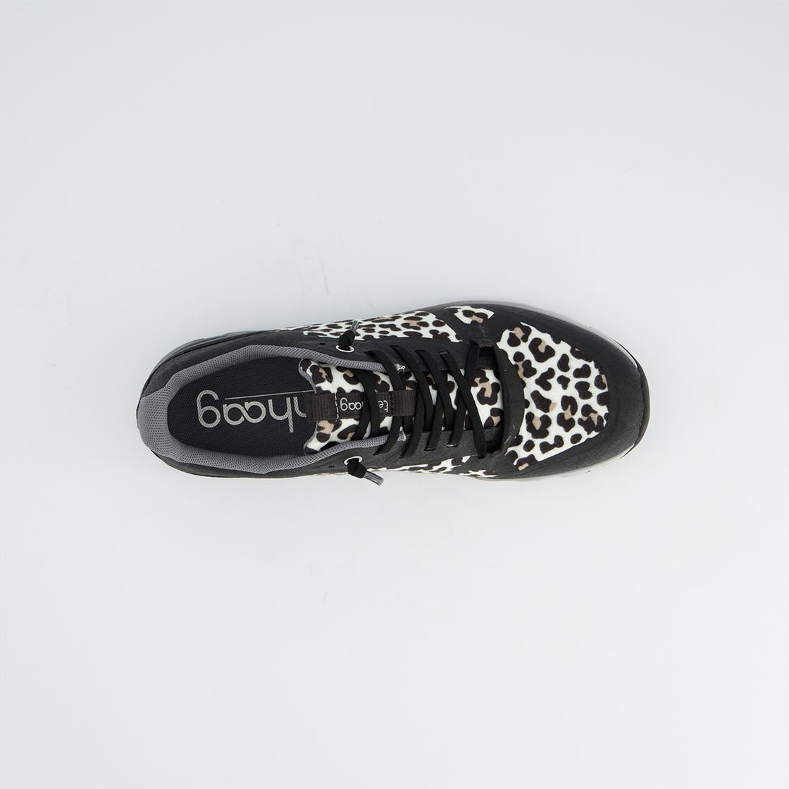 tenhaag wildhaag - Schwarz, Leo-Look - Sohle